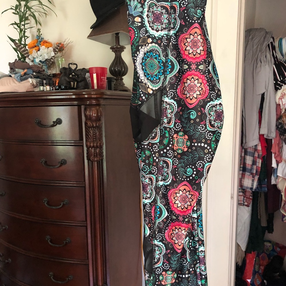 Vogo Floral Yoga Pants